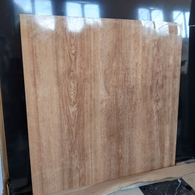 granit lantai motip serat kayu licin/glass polish size 60x60