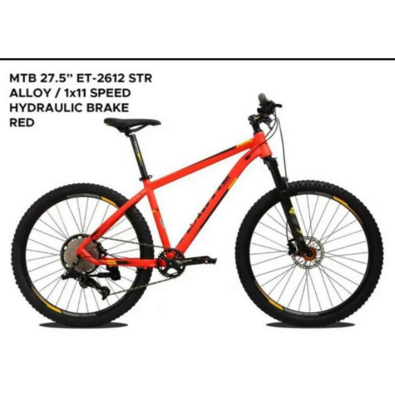 Exotic 2612 STR 11 speed hidrolik MTB 27.5 sepeda gunung