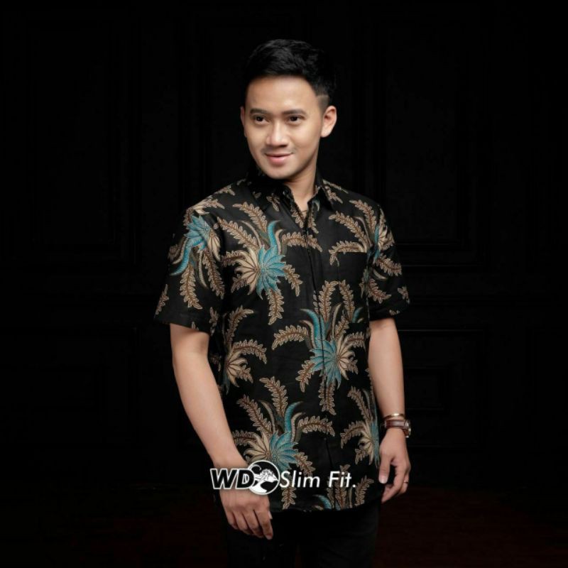 HEM BATIK PRIA JUMBO LENGAN PENDEK M L XL XXL 3XL 4XL 5XL 6XL 7XL