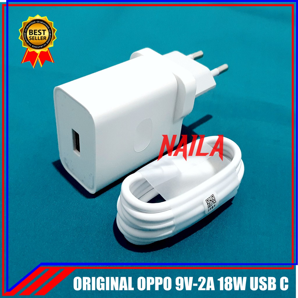 Charger Oppo Reno4 F Oppo A52 A53 A92 ORIGINAL 100% Fast Charging