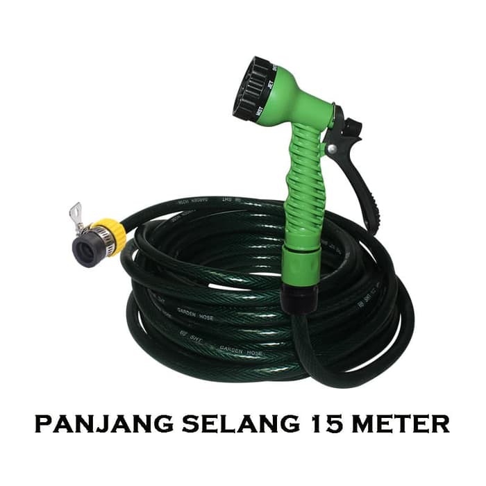 Selang Taman Atau Garden Hose Set Setengah Inch X 15Meter