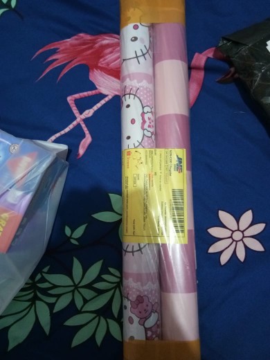 Wps598 Garis Merah Pink Wallpaper Sticker  Wal Paper Dinding Wpsbgs