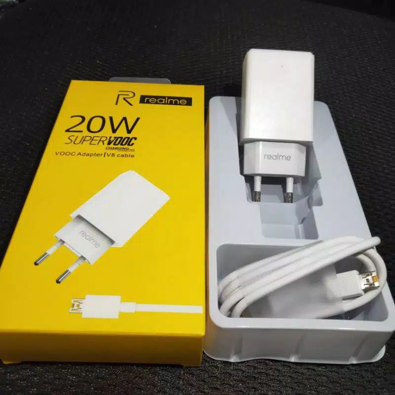 Charger Realme Original 20W Fast Charging Micro USB