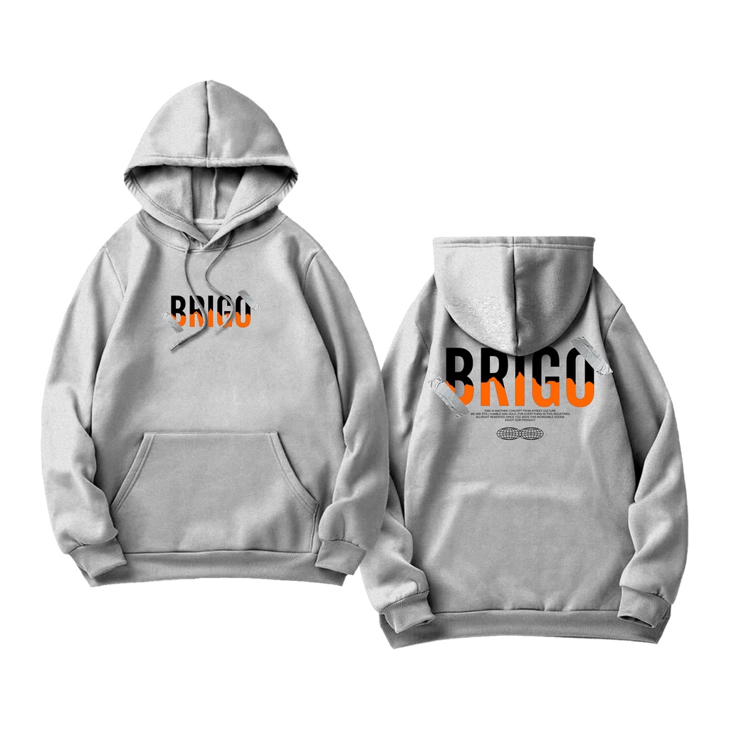 BRIGO Jumper Hoodie Scotch tape Art   II Sweater Hoodie BRIGO Sablon DTF Fleece Cotton M-XXL (Pria &amp; Wanita) Free stiker&amp;Gantungan Kunci