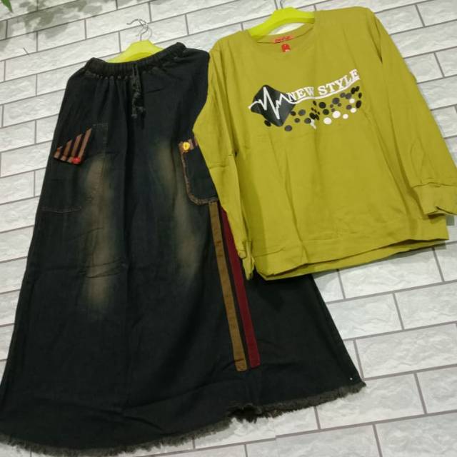 Rok jeans set