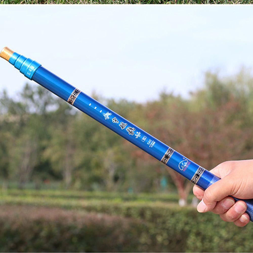 TOP 3.6m 4.5M 5.4M 6.3M Karbon Pancing Ultralight SuperHard Stream Memancing Aksesoris Casting Teleskopik