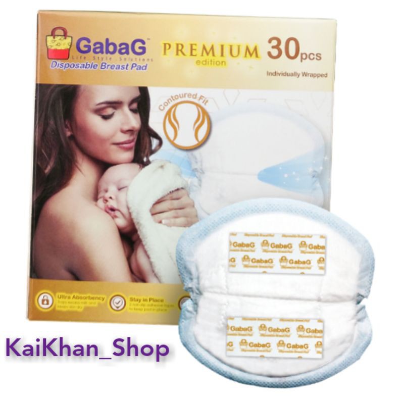 GABAG Breastpad Premium [ 30pads ]