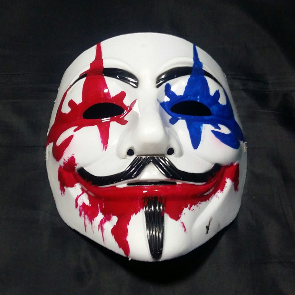 Jual Topeng Vendetta Anonymous Bendera INDONESIA Murah Keren