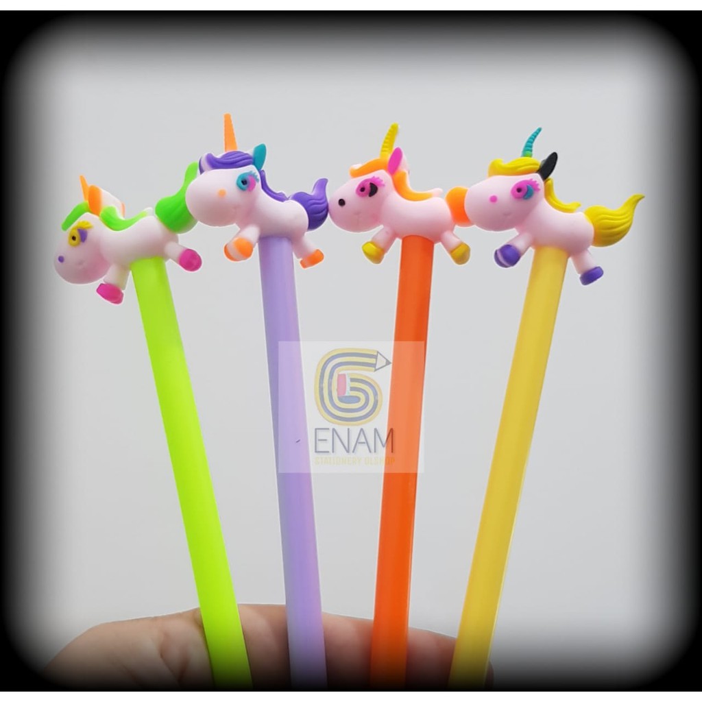 

Pen Gel Bentuk Kuda Tanduk Warna 070 1Pcs