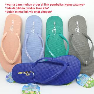  Sandal  Jepit  Wanita Ando  Nice  36 40 Shopee Indonesia