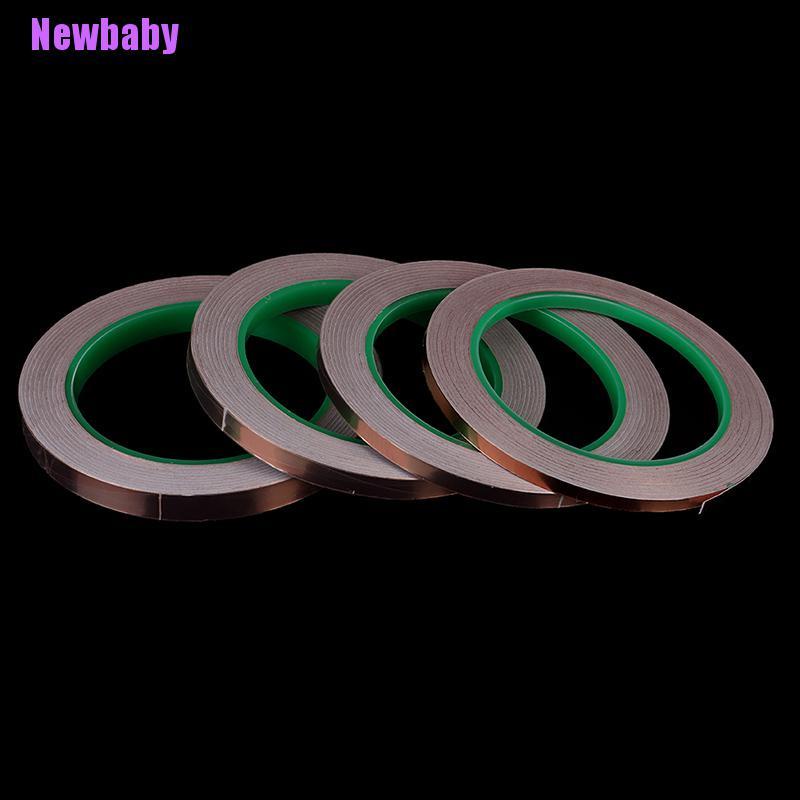 (Newbaby) 20m Double Tape Foil Tembaga EMI Shielding