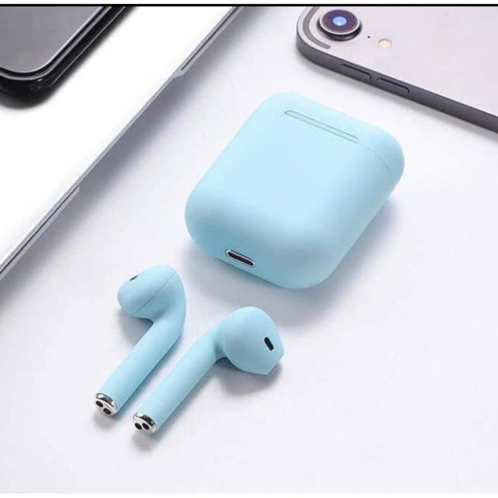 II12 Macaron Handsfree Bluetooth Wireless Extra Bass Auto