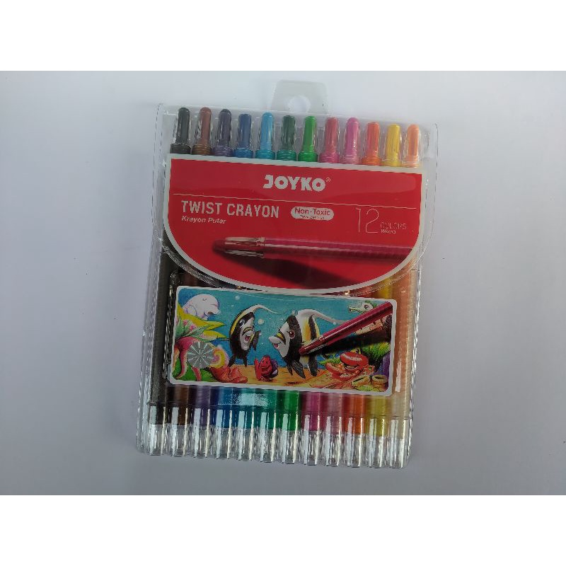 

krayon putar Joyko 12 warna
