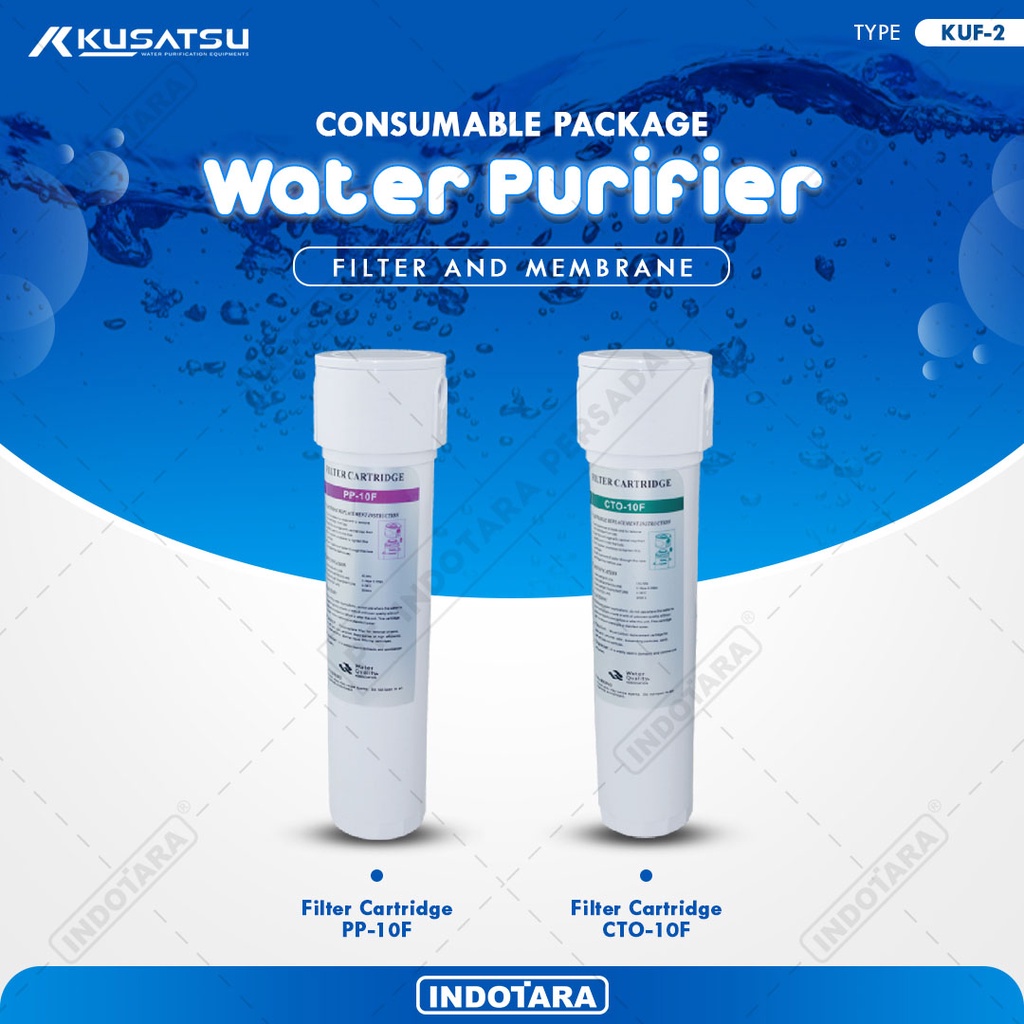 Paket Consumable Water Filter Cartridge Kusatsu - KUF2