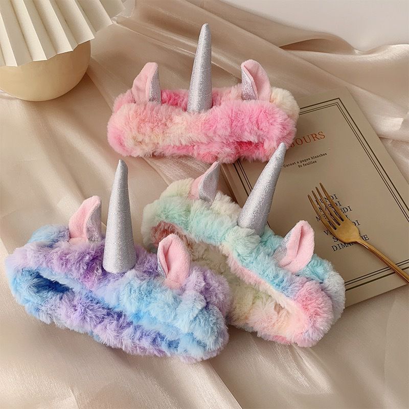 HEADBAND BANDANA  UNICORN FANTASY RABBIT KELINCI TANDUK KEPITING DAUN BUAH / MASKER KARAKTER LUCU - BANDANA MASKER MANDI / BANDANA MASKER KARAKTER LUCU - BANDANA MASKER MANDI