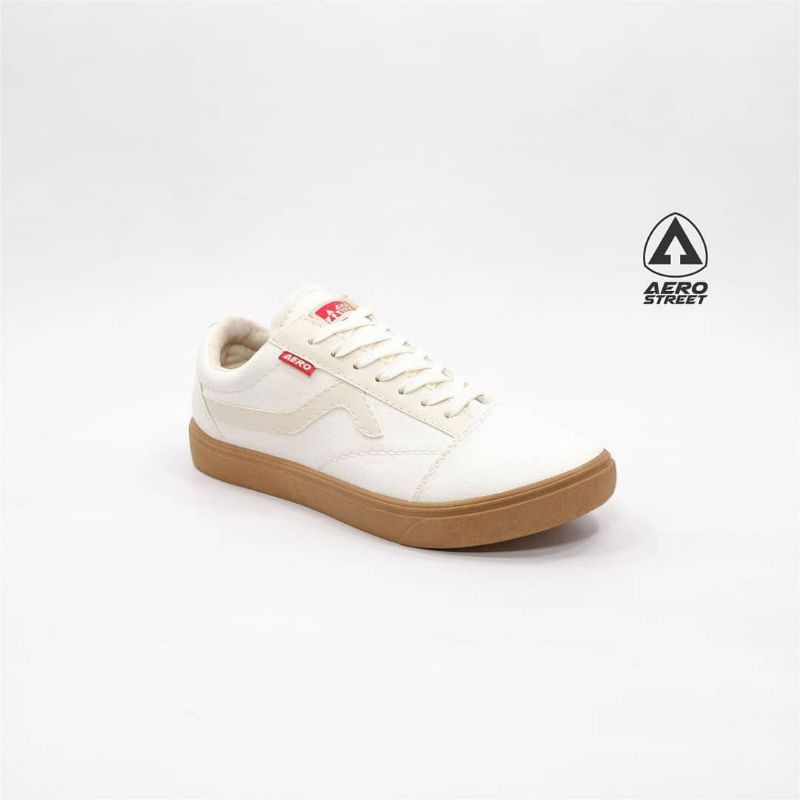 Aerostreet 37-42 Massive putih Gum - Sepatu Sneakers Casual Sport Wanita Aero street Medan id