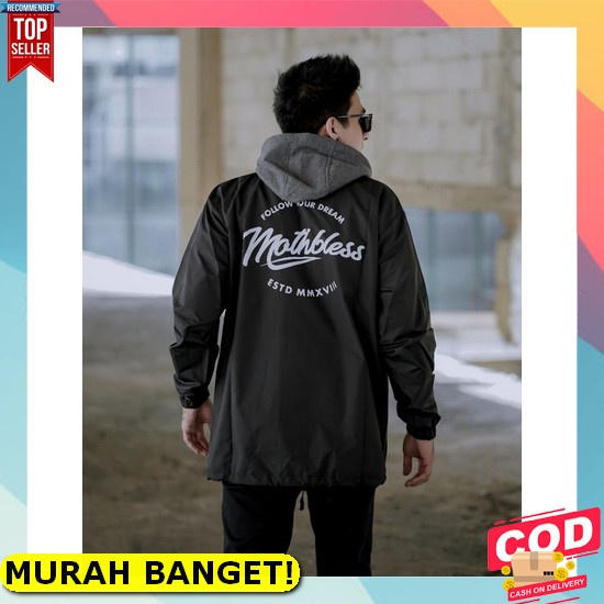 Kachios Original 100% Jaket Sweater Hoodie Premium Quality Distro Real Pict Fleece Full Cotton Erigo