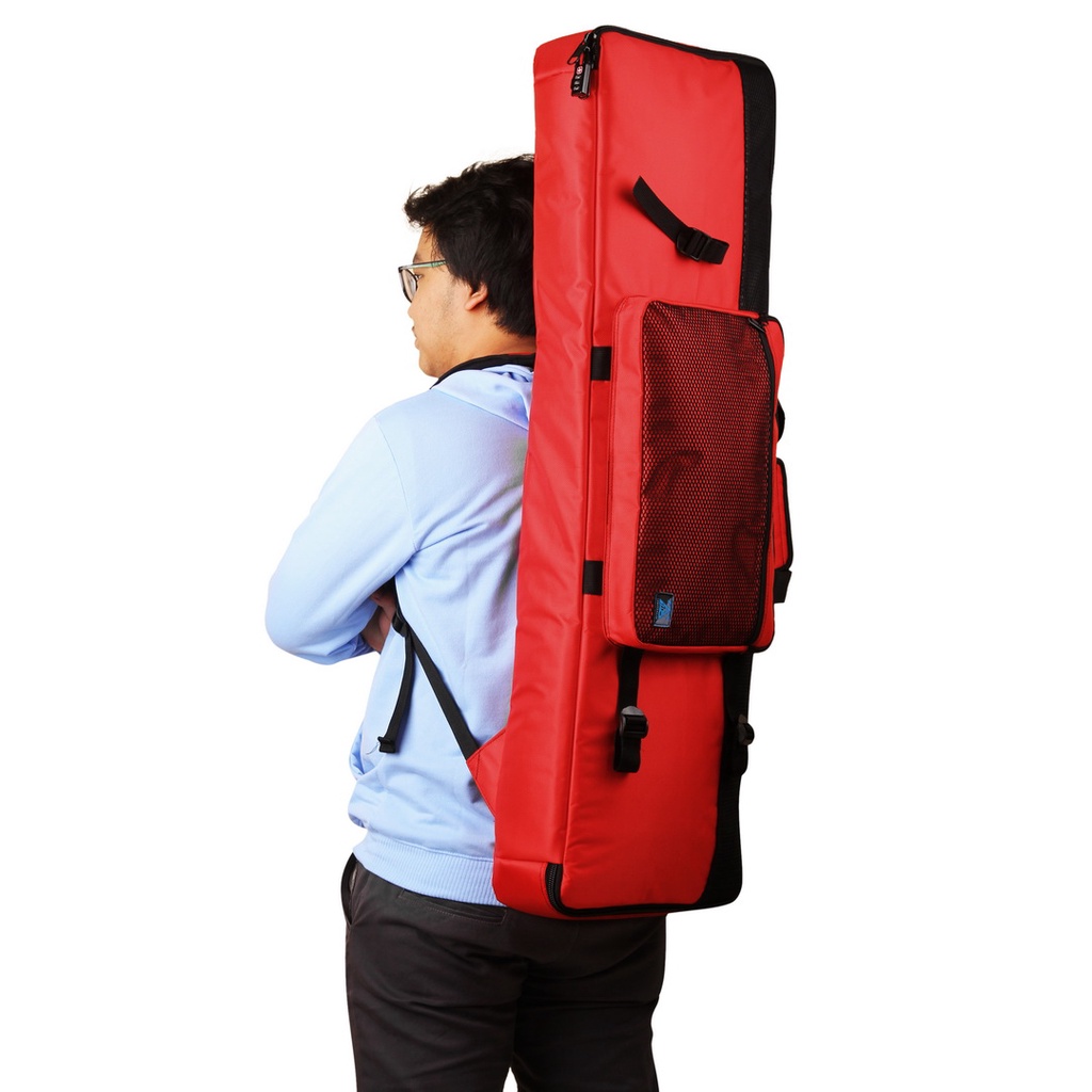 Zorc Official - Edelweiss | Tas Keyboard Casio CTS CTK CTX | Tas Piano Privia Red