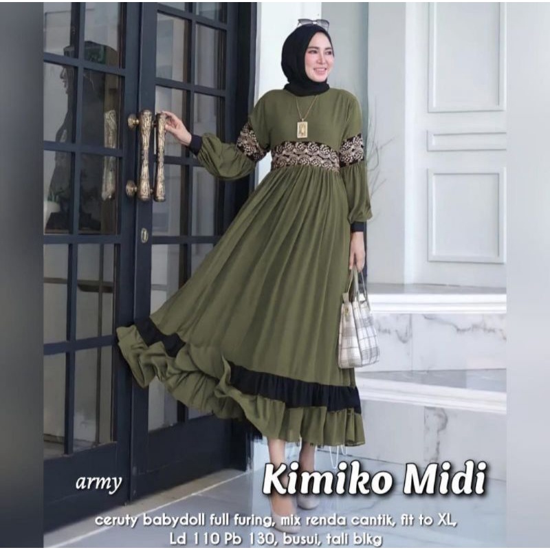KIMIKO MIDI DRESS