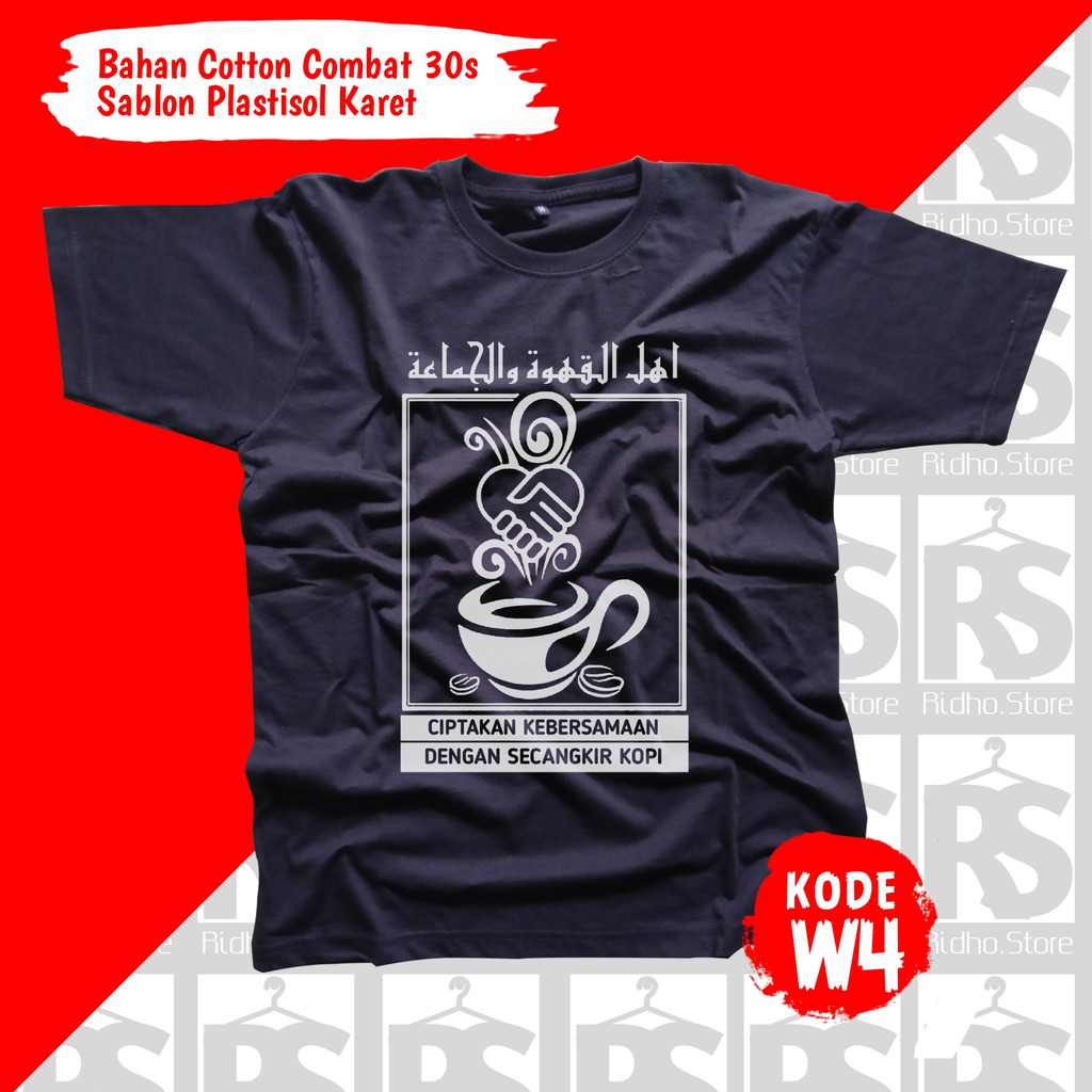KAOS SANTRI // KAOS SANTRI SALAFI // KAOS DAKWAH // KAOS MUSLIM // KAOS DISTRO //  KODE W-W4 pendek