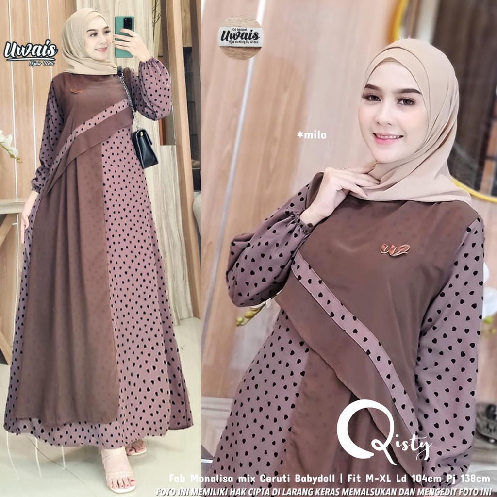 QISTY MAXY BY UWAIS HIJAB SOLO ORIGINAL