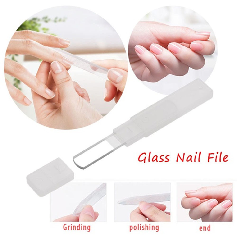 Kikir Kuku Kaca - Nail Buffer Kaca - Shiner Nano File