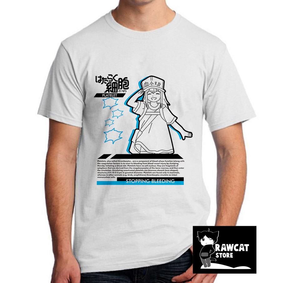 kaos hataraku saibou platelet