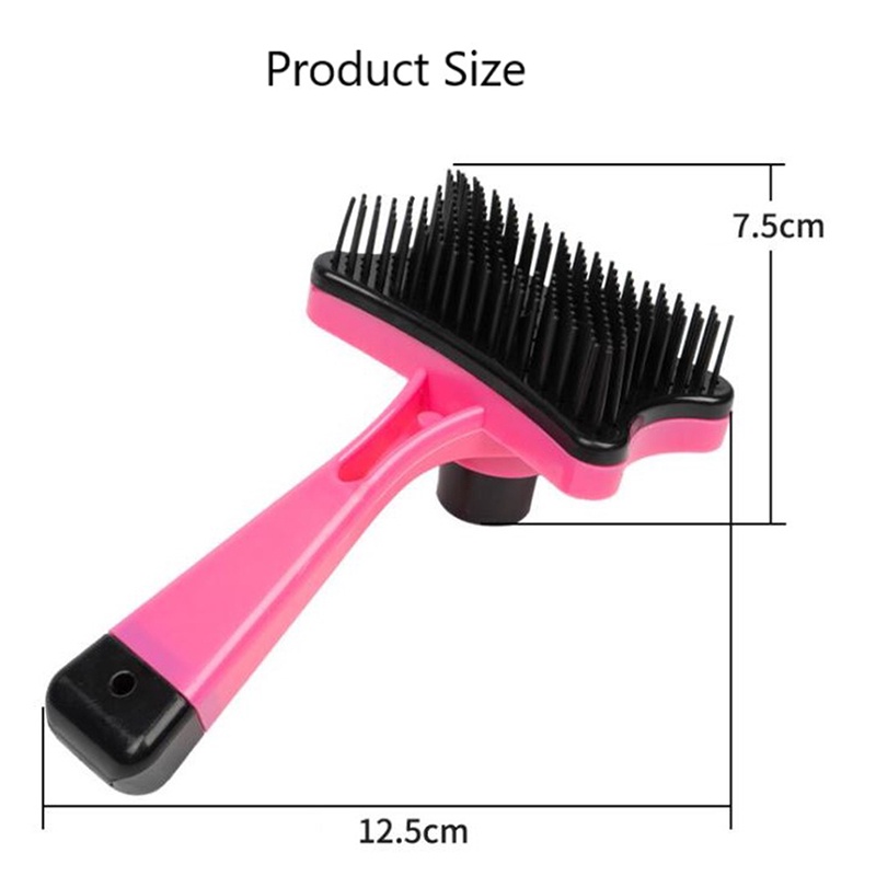 Sisir Grooming Bahan Plastik Untuk Anjing / Kucing