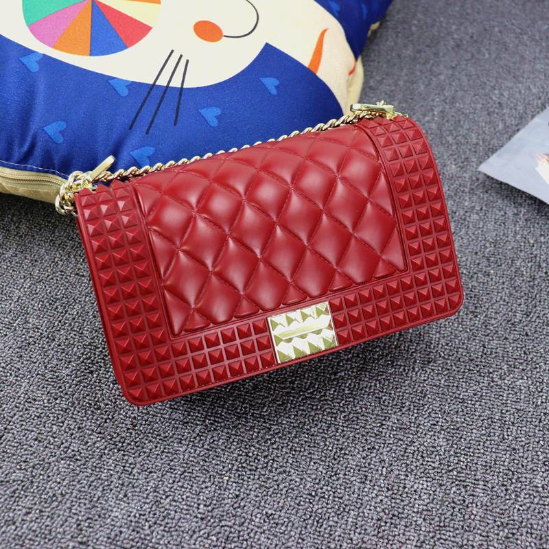 Tas Selempang wanita - Tas jelly wanita studed import 9043