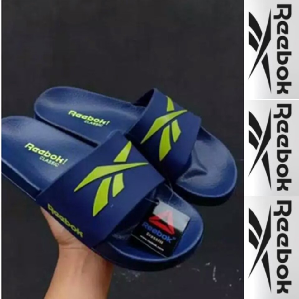 Sendal Slop Sandal REEBOK Sport Selop PRIA Original Murah