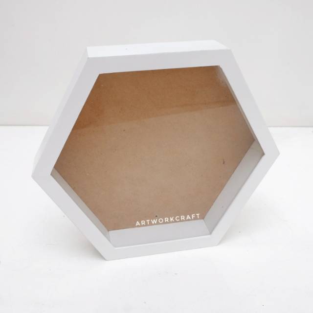 [30cm] Frame Mahar hexagonal 30 cm /  Mahar Pernikahan Seserahan Bingkai Hexagonal 30 cm