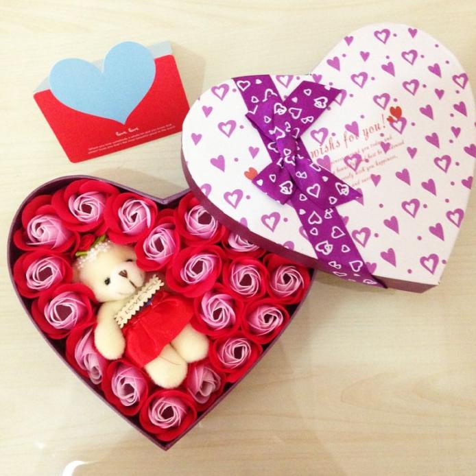 

Onemarkets Kado Bunga Valentine Kotak Love - Kado Anniversary F003D Sale!!! R33A