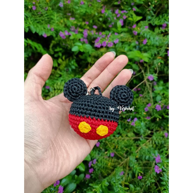 boneka rajut mickey ball / amigurumi mickey ball