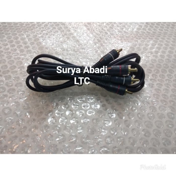 Kabel Audio Merah Putih Kenwood 1,8M