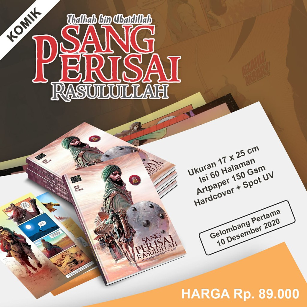 Komik Anak Islam i Thalhah Bin Ubaidillah - Sang Perisai Rasulullah