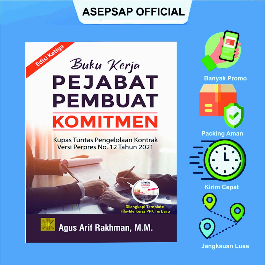 Jual Buku Kerja Pejabat Pembuat Komitmen: Kupas Tuntas Pengelolaan ...