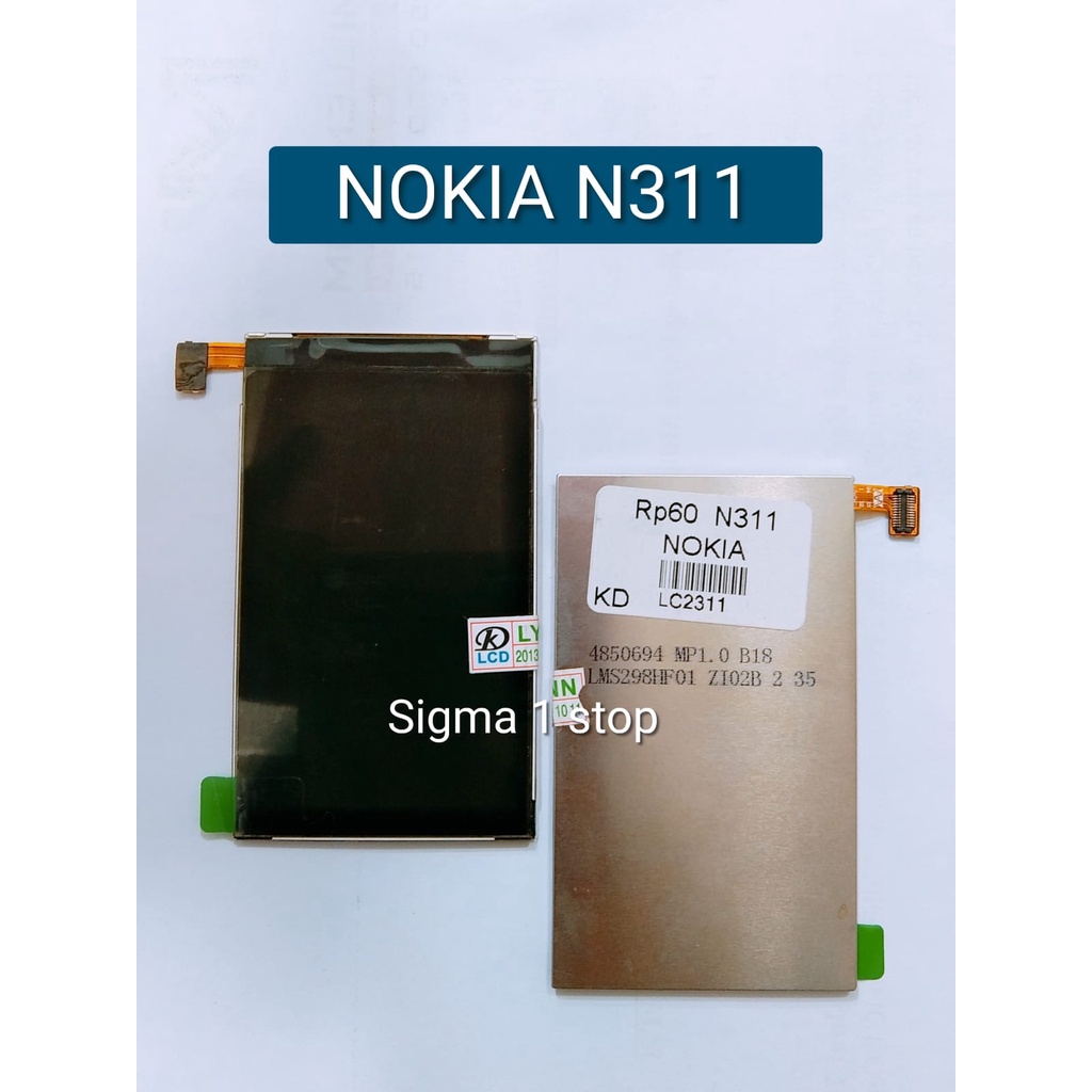 LCD NOKIA N311 311  LAYAR  SCREEN  LCD NOKIA JADUL