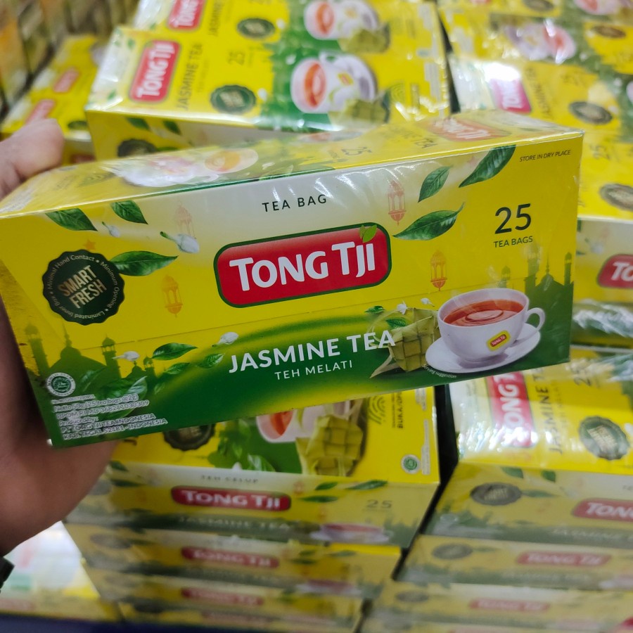

Tong Tji Jasmine Tea – Teh Celup isi 25 teabags