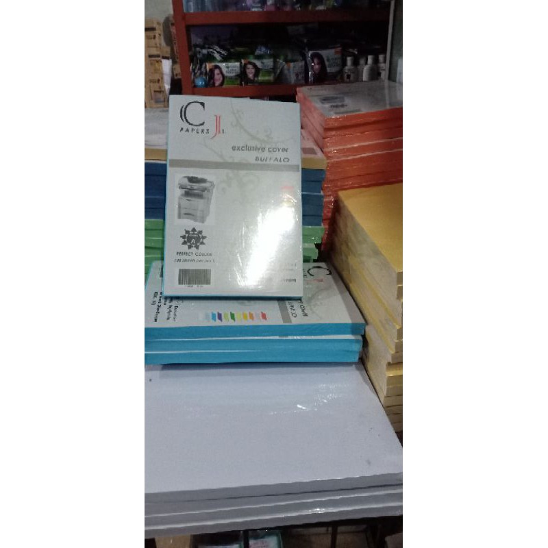 

Kertas Bufalo CJ isi 100 lembar F4 (Perpak)