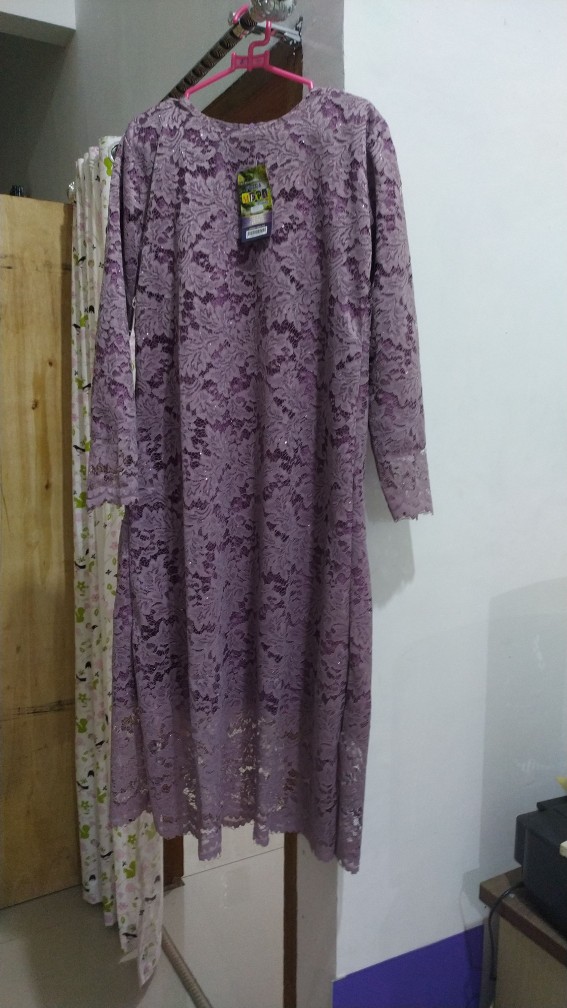 Sarimbit Batik Exclusive Broklat Brukat Premium Broklat Misbi Couple Prada Gamis Muslimah Panjang