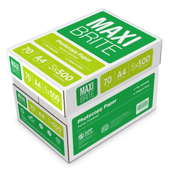 

Maxi Brite Photocopy Paper 70gsm A4 per BOX - MBR PC 70 A4