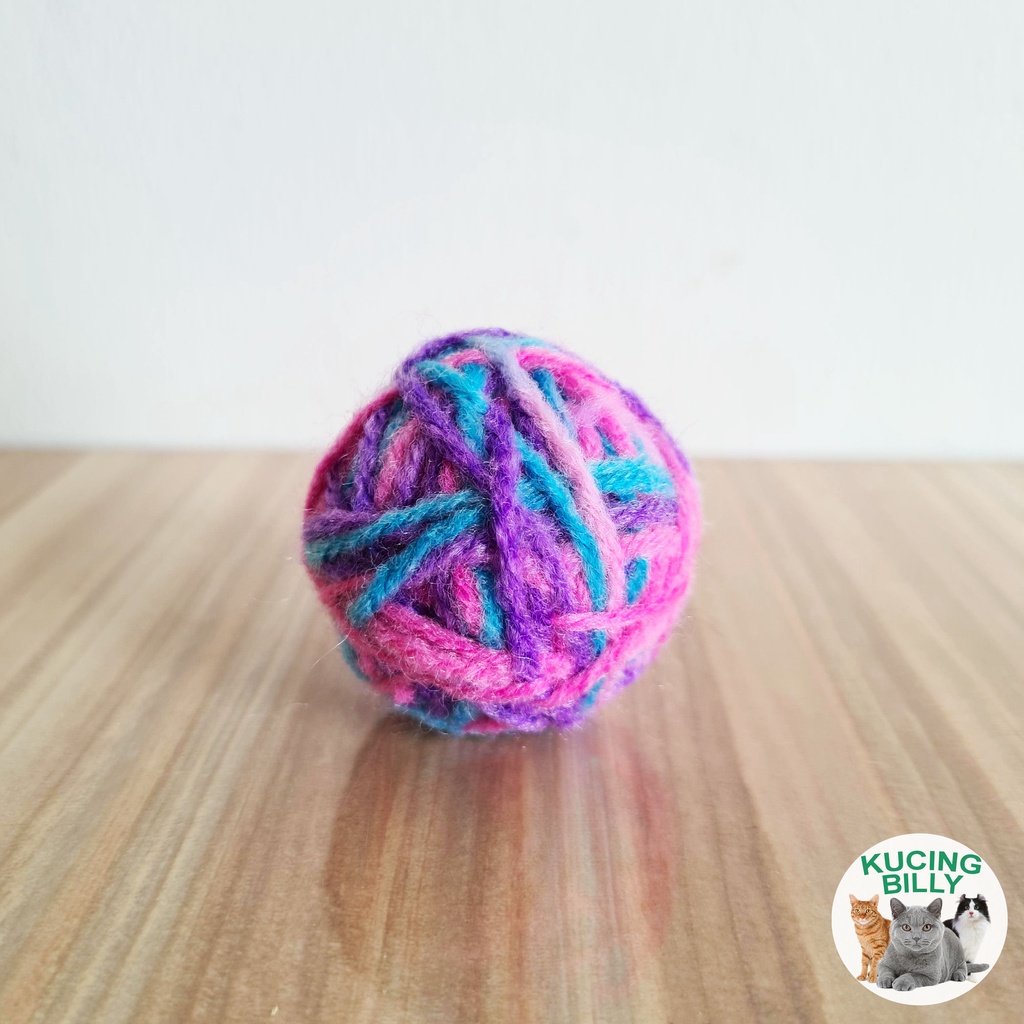 Wool ball mainan kucing