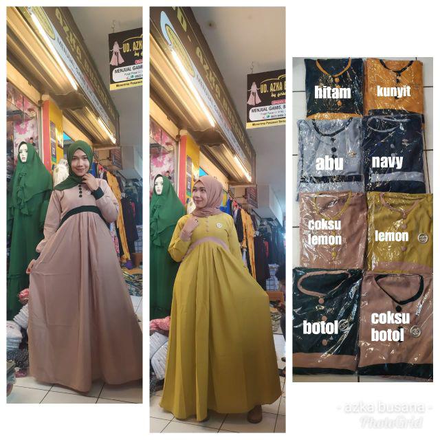 Batik Couple Maxi Brocade Cendrawasih Kekinian Pakaian Kerja Kantor Kondangan Brokat Cindrawasih