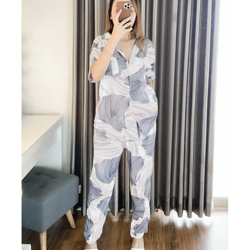 DAILY SET RAYON tiedye- HOMEY SET FIT Xl - PAJAMA SET RAYON -  PIYAMA RAYON-2