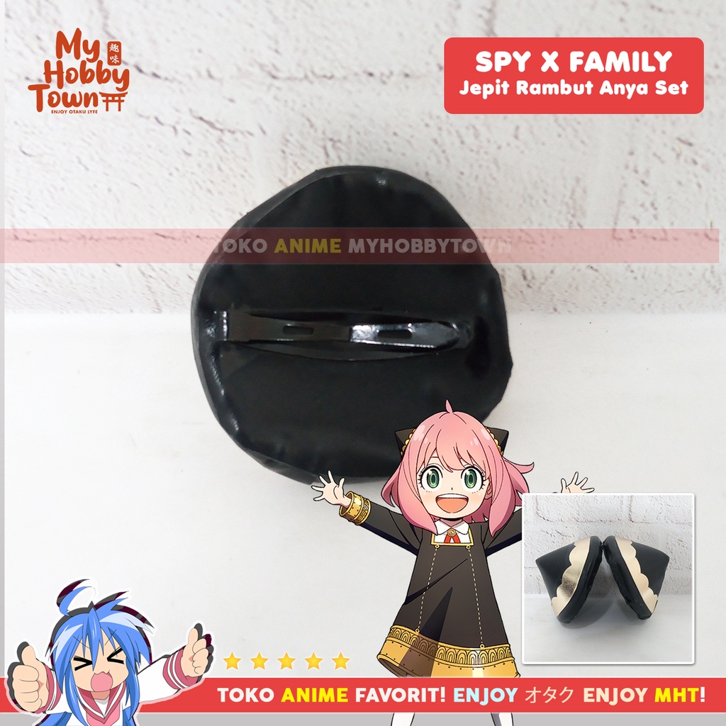 Jepit Rambut Anya Forger Kostum Cosplay Property Spy X Family