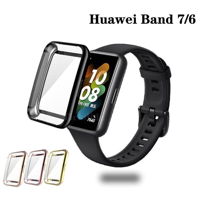 Soft Case TPU Bening Cover Proteksi 360 Untuk Huawei Honor Band 6 7