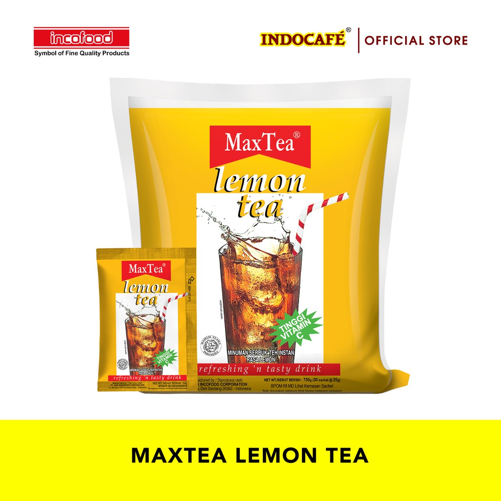 MaxTea Lemon Tea (30 sachet)