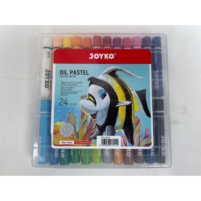 

Joyko Oil Pastel/Joyko krayon minyak 24 warna OP-24CR