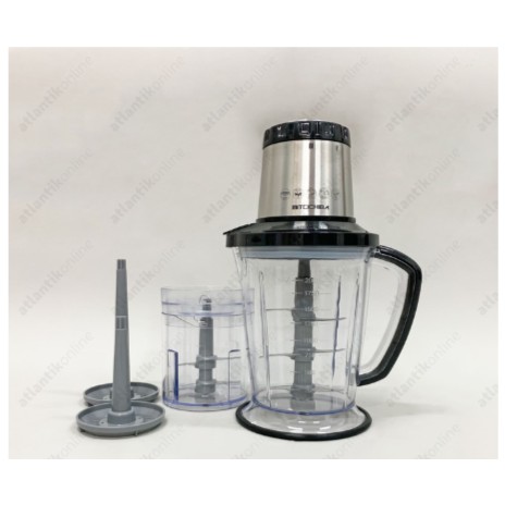 Mitochiba Blender Food Chopper Daging dan Bumbu 3 Pisau CH 200 Steel