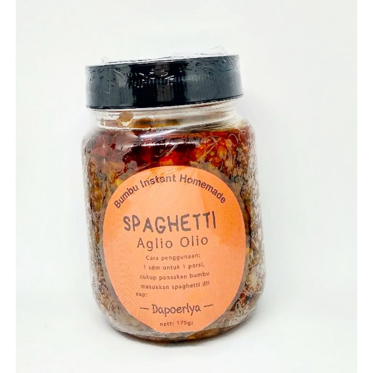 Bumbu instan spaghetti aglio Olio
